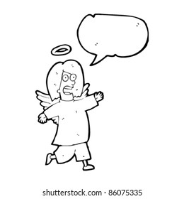 cartoon angel