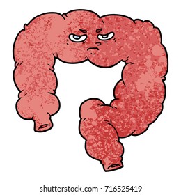 cólera de dibujos animados