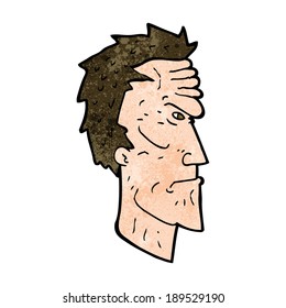 cartoon angry face