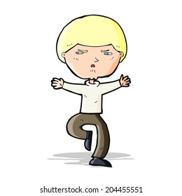 caricatura de un hombre enojado