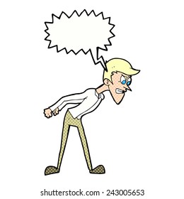 cartoon angry man