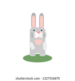  cartoon animal. Rabbit