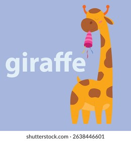Cartoon Animal Vector Used For Children Book 