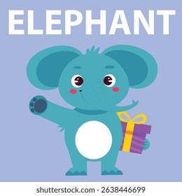 Cartoon Animal Vector Used For Children Book 