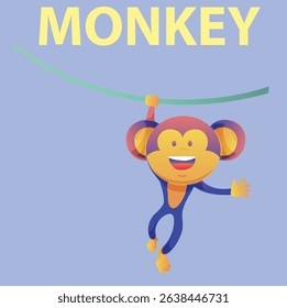 Cartoon Animal Vector Used For Children Book 