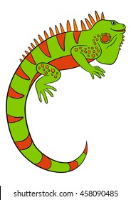 Cartoon Iguana Images, Stock Photos & Vectors | Shutterstock