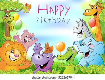 119,201 Cartoon animal frame Images, Stock Photos & Vectors | Shutterstock