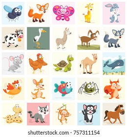 Cartoon Animals Set