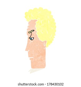 cartoon annoyed man