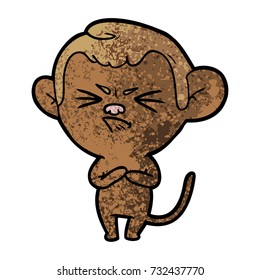 Cartoon-Affe