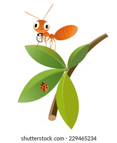 Cartoon Ants