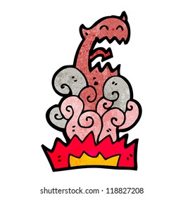 cartoon appearing devil