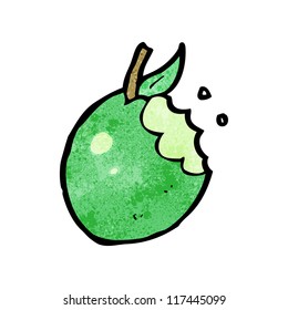 cartoon apple