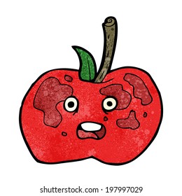cartoon apple