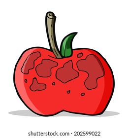 Cartoon-Apfel
