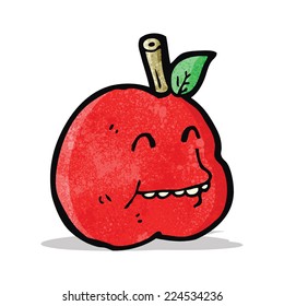 cartoon apple
