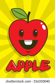 cartoon Apple