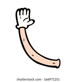 cartoon arm