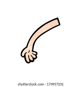 cartoon arm
