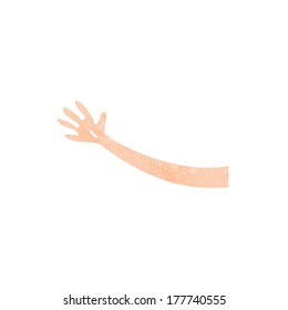 cartoon arm