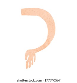 cartoon arm