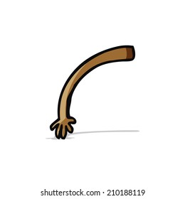 cartoon arm