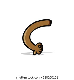 cartoon arm