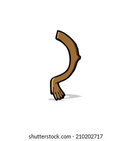 Cartoon-Arm