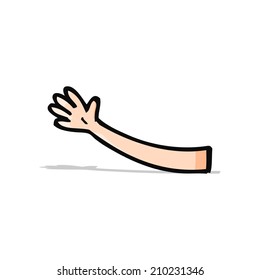 cartoon arm