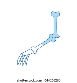 cartoon arm bone human part image