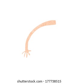cartoon arm gesture