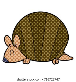 cartoon armadillo