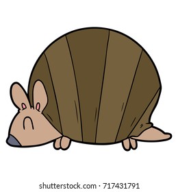armadillo de dibujos animados