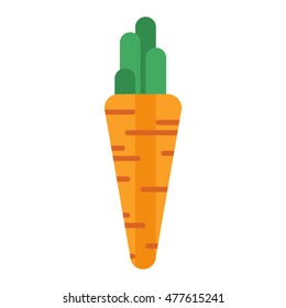 Cartoon arrot vector illustration.