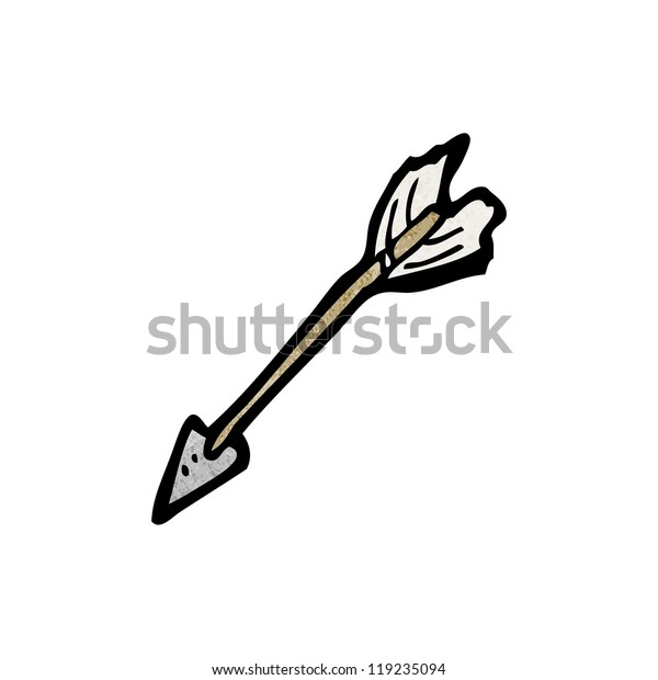 Cartoon Arrow Stock Vector (Royalty Free) 119235094 | Shutterstock