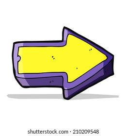 cartoon arrow symbol