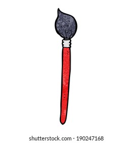 cartoon artist's brush