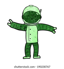 cartoon astronaut