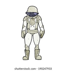 astronauta de dibujos animados