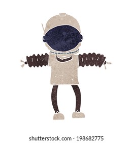 cartoon astronaut