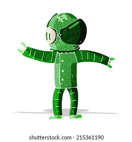 cartoon astronaut