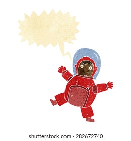 astronauta de dibujos animados