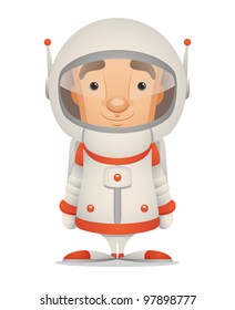 Cartoon Astronaut