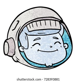 Cartoon-Astronautenseite
