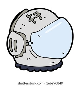 cartoon astronaut helmet