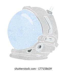 cartoon astronaut helmet