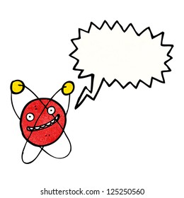 cartoon atom