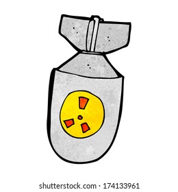 cartoon atom bomb