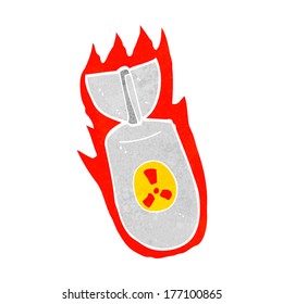 bomba atómica de dibujos animados