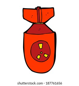 cartoon atom bomb